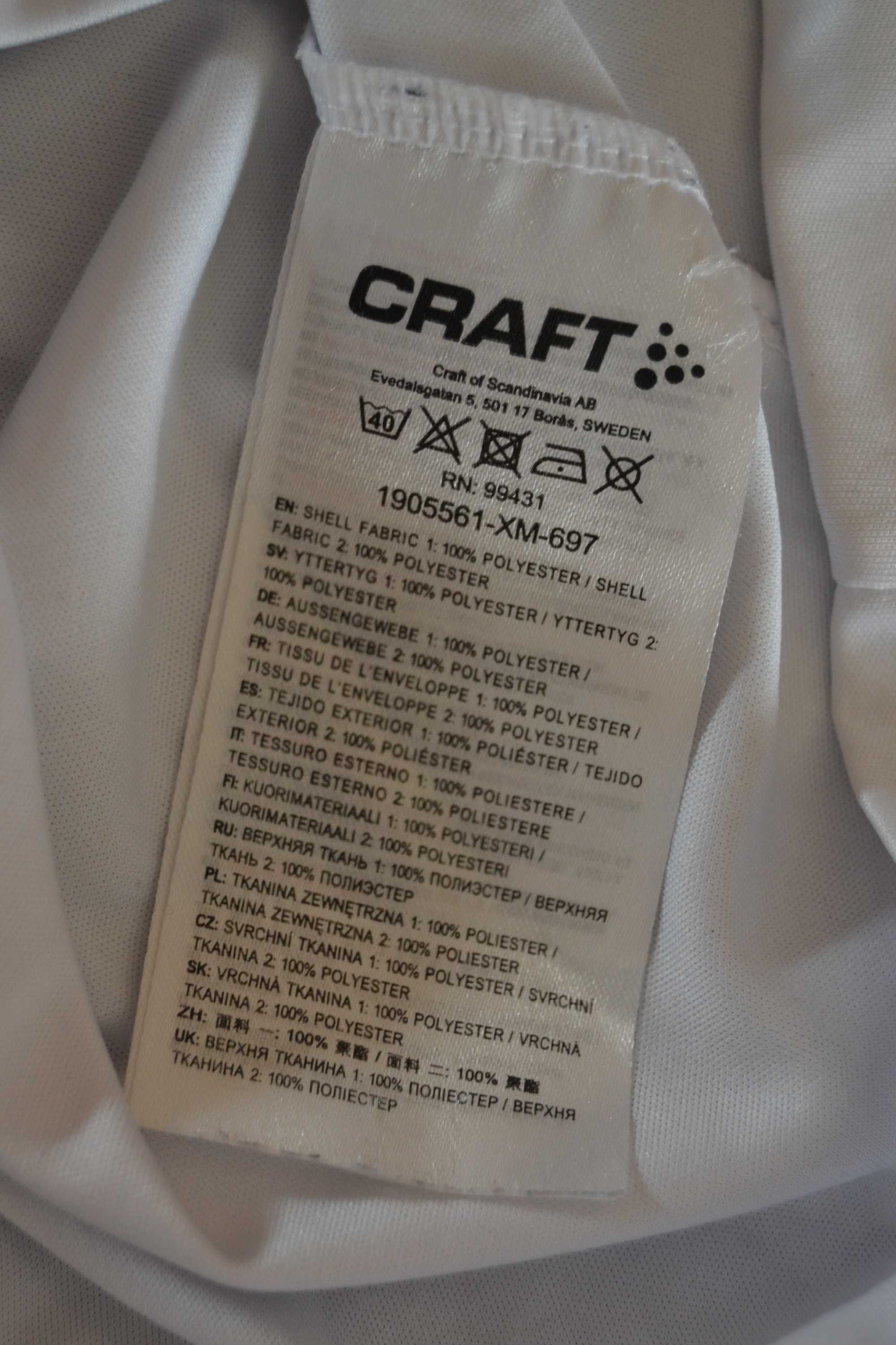 Качественная ТЕРМО футболка известного бренда CRAFT! Размер: 46!