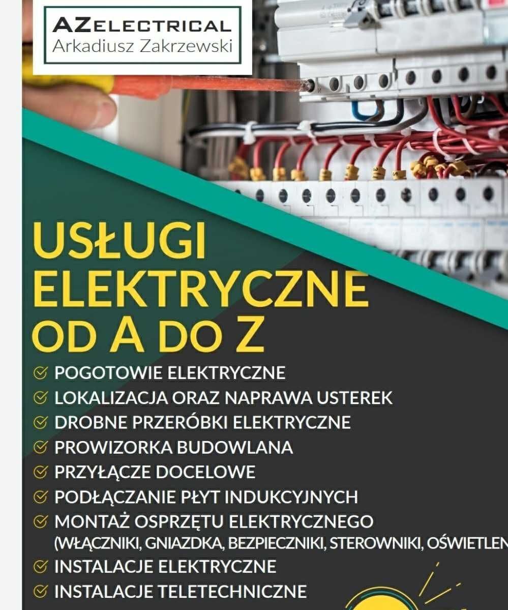 Elektryk.Godzisk Mazowiecki ,szybkie terminy, usterki, awarie