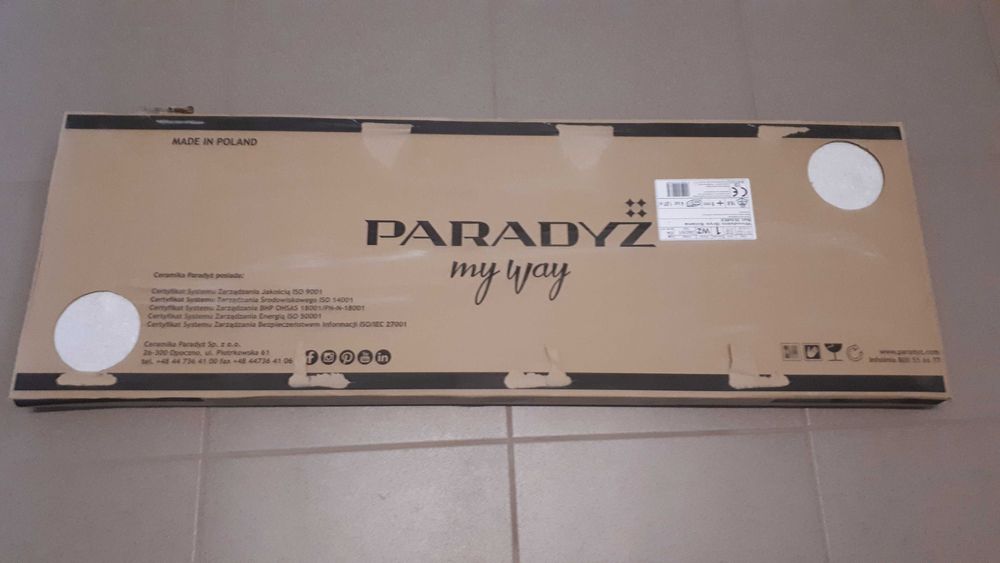 Paradyż Woodskin Grys - płytka ścienna 29,8 cm x 89,8 cm 1 op.