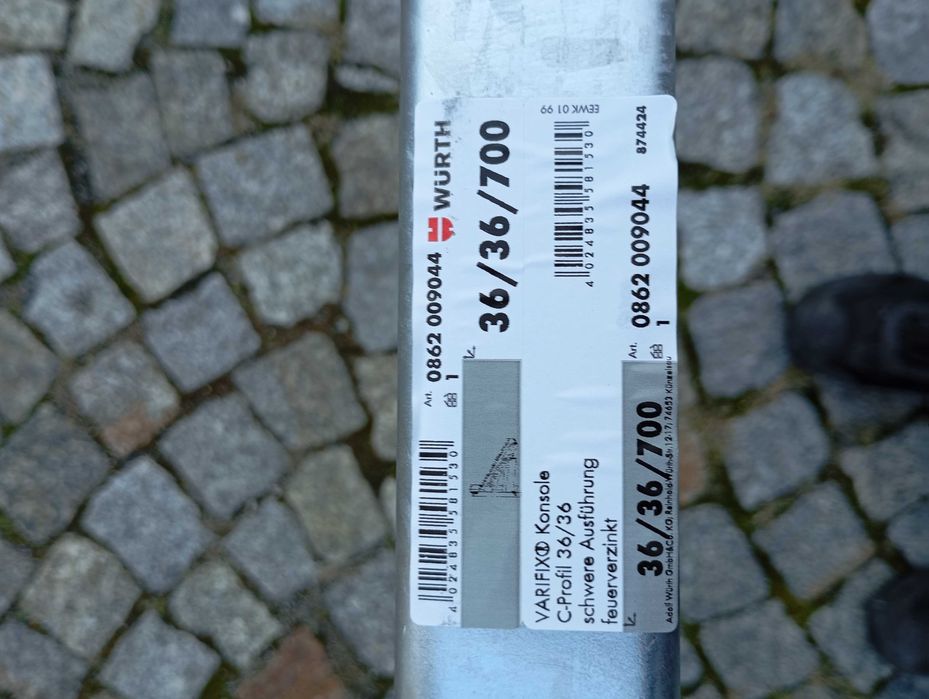 Wspornik, uchwyt, konsola Wurth