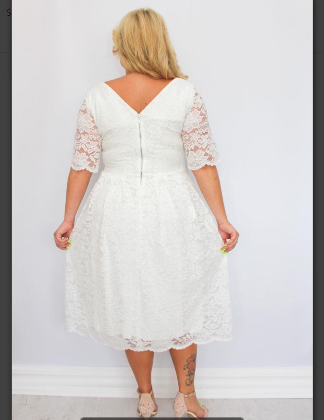 Sukienka na ślub cywilny, suknia vivienne, rozmiar 44, 46