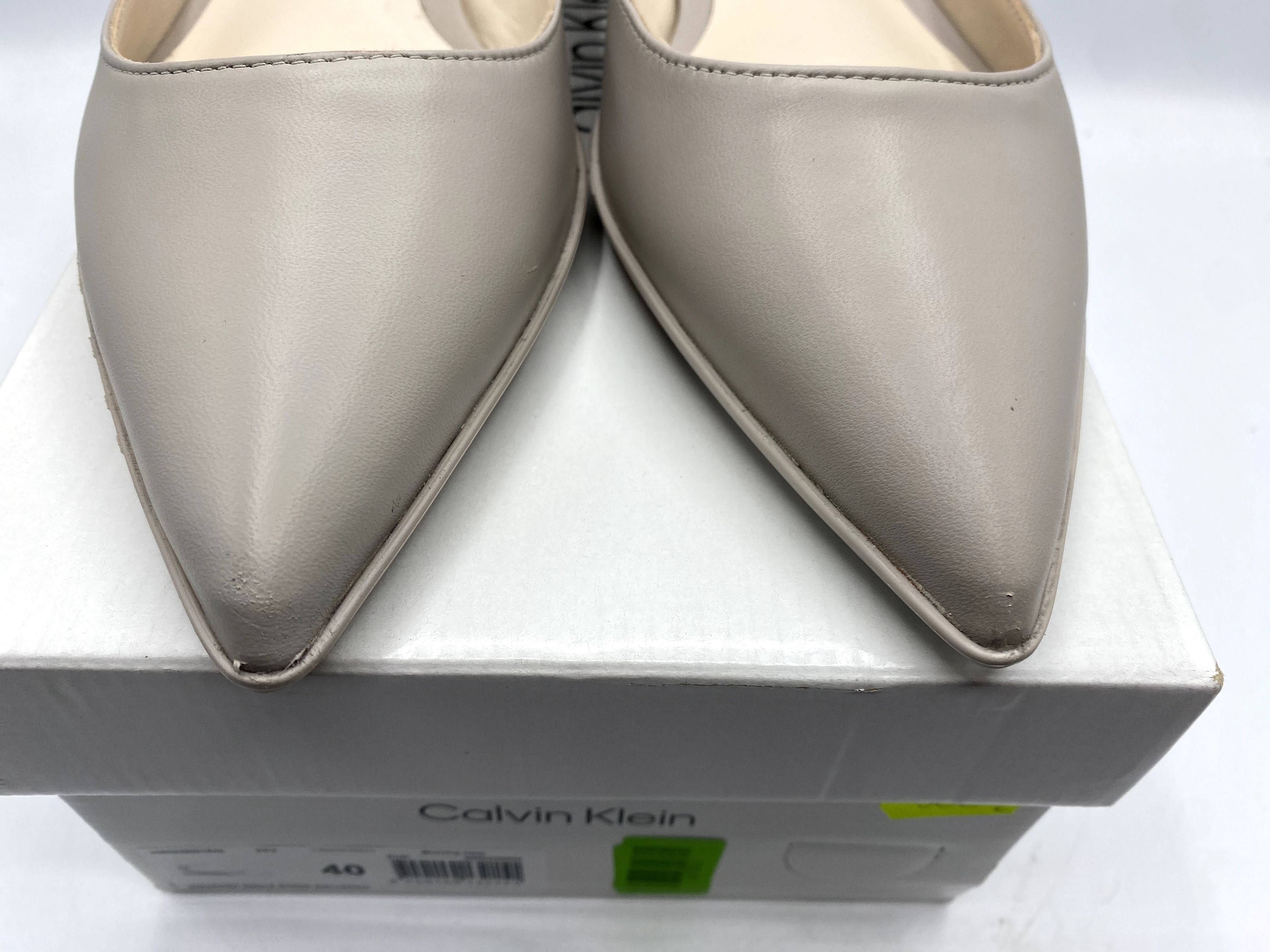 Calvin Klein Baleriny Wrapped Ankle Strap Ballerina rozmiar 40