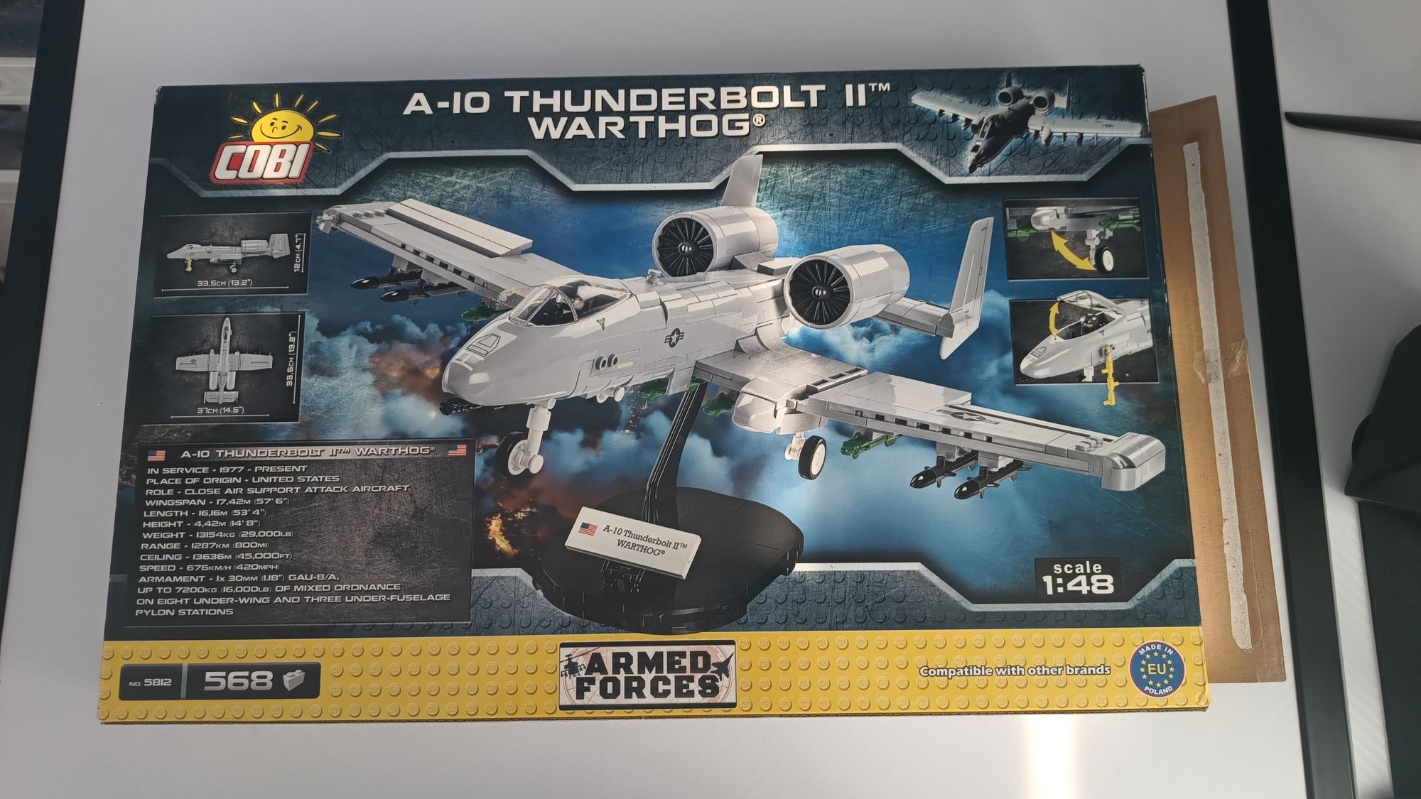 COBI A-10 Thunderbolt II Warthog (set: 5812)