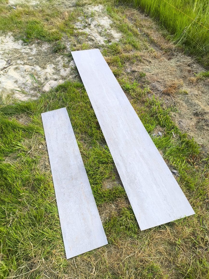 Tubądzin Travertino Mat płytka gresowa cięta 275x44  (pod półkę, parap