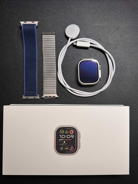 Apple Watch Ultra 2 49mm GPS + Cellular: Com Garantia – Como Novo