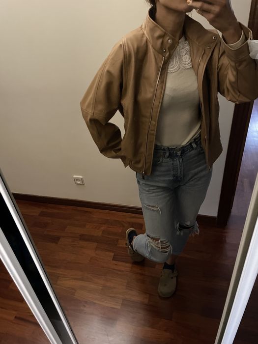 Vendo casaco pele Mango (novo c/ etiqueta)