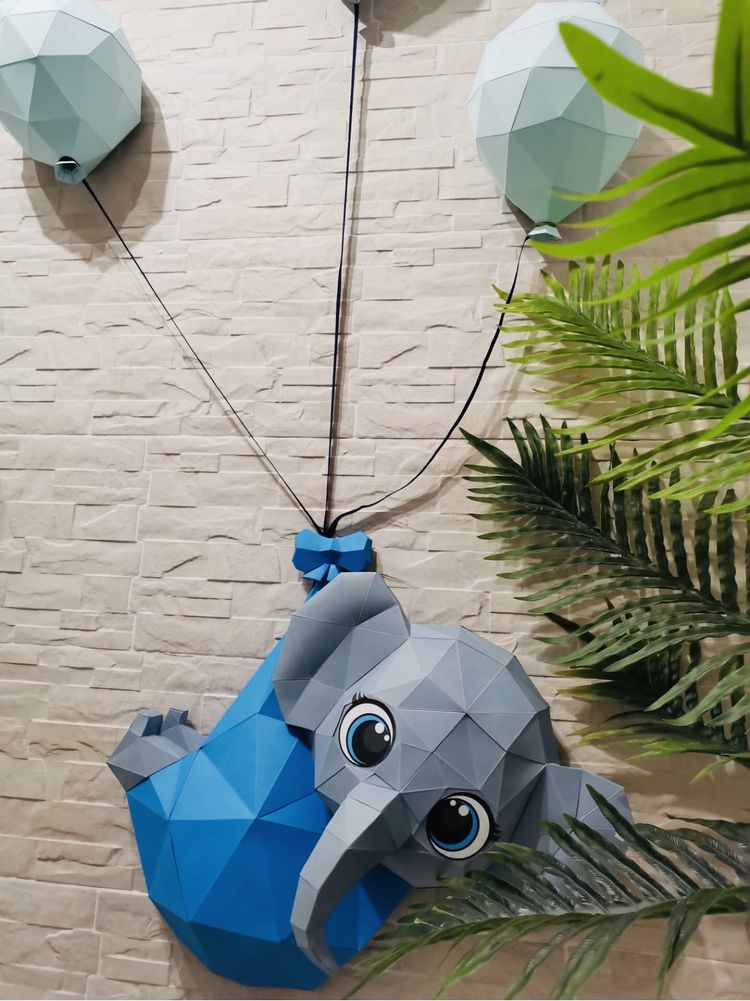 Papercraft Modelo 55 - Bebé Elefante