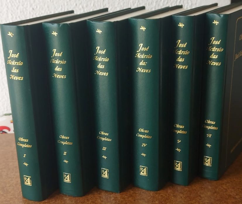José Acúrsio das Neves - 6 livros novos na caixa original