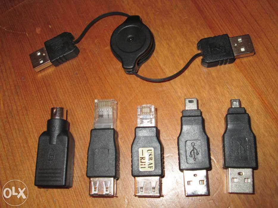 Cabo USB Universal com 5 adaptadores