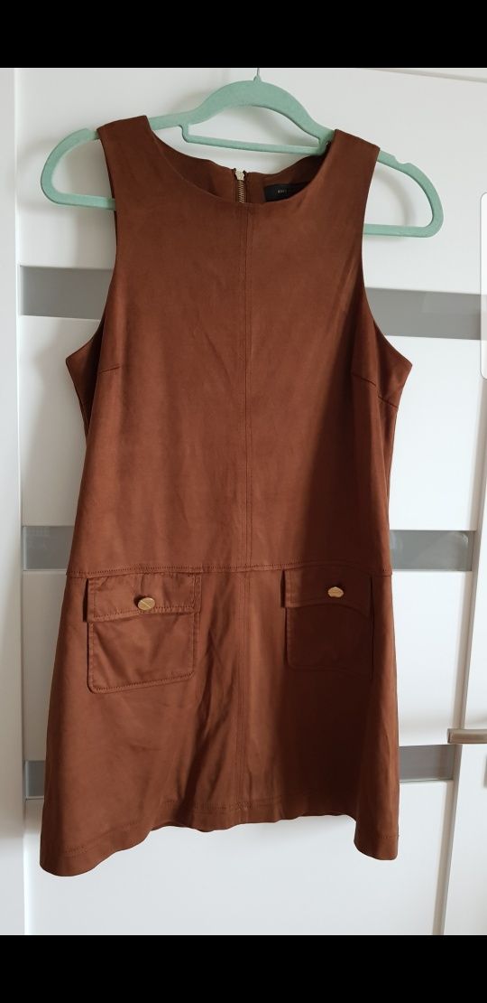 River Island sukienka zamszowa r m
