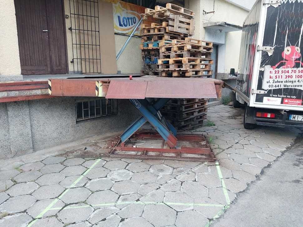 OBNIŻKA! Winda rampa  rozładunkowa podnośnik quad motor itp. udźwig 2T