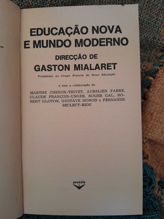 Educação nova e mundo moderno