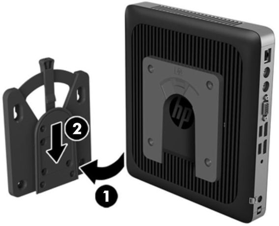 Suporte pc HP prodesk mini, ou monitor, atrás de monitor (furos Vesa)