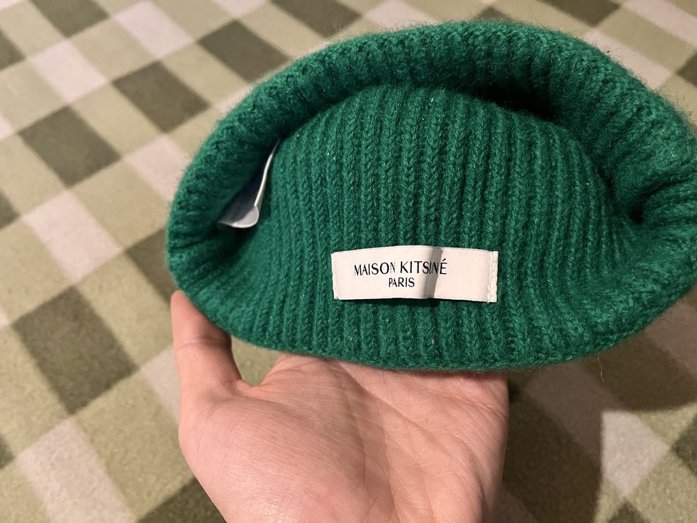 Шапка Бини Maison kitsune beanie (S)