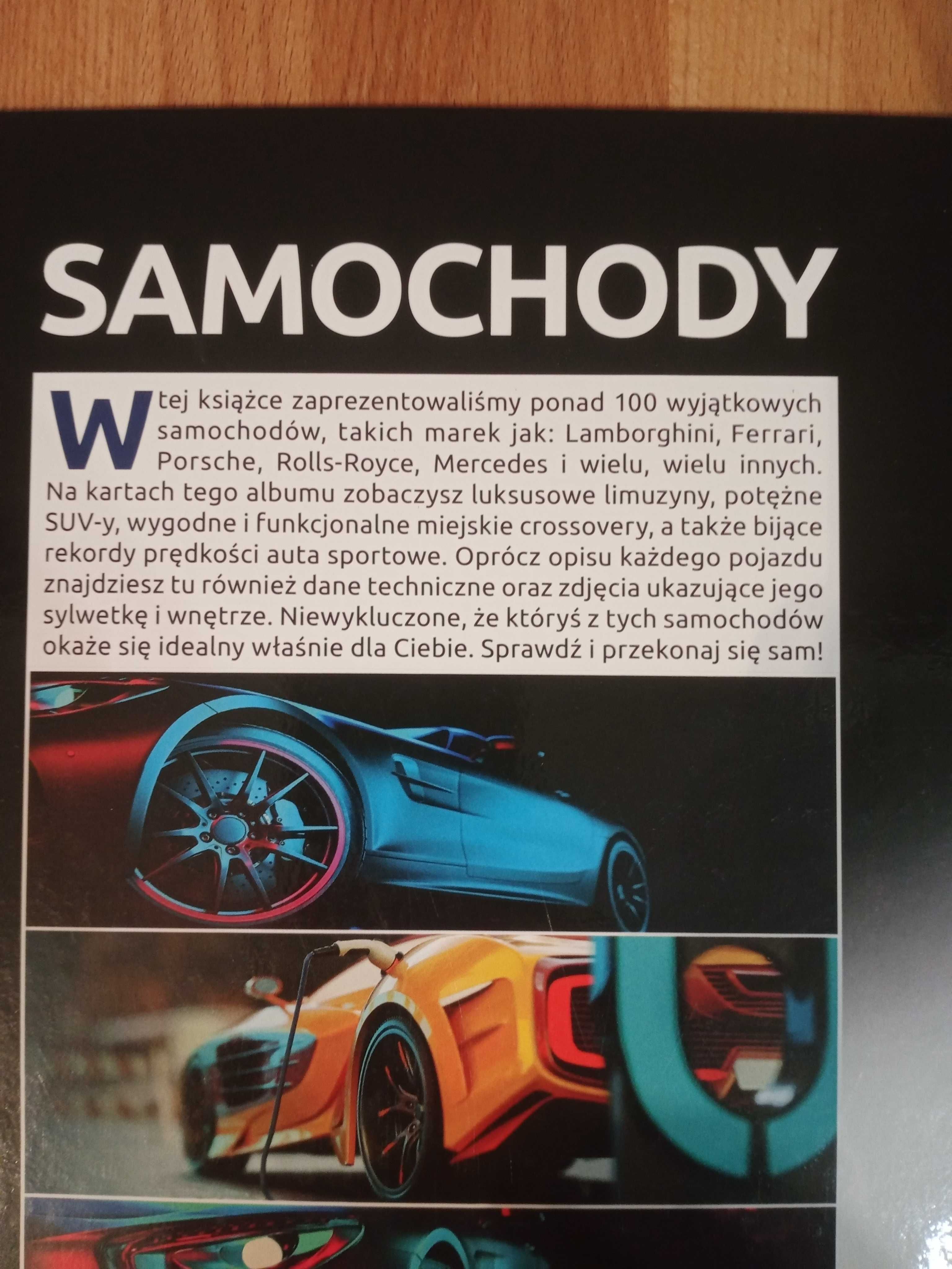 Książka, samochody sportowe, nowa