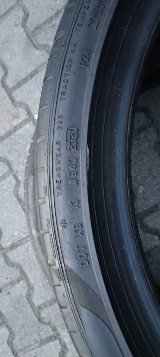 2 x opony (nr.167) 255/35R21 Pirelli P Zero