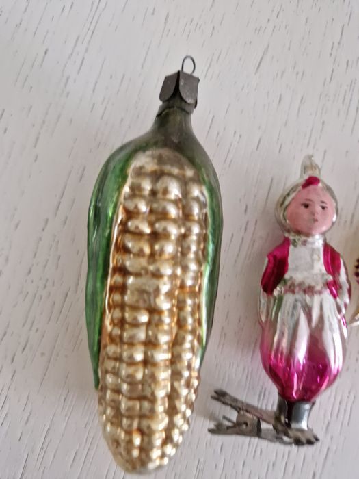 Елочные игрушки времен СССР