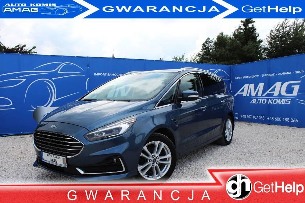 Ford S-Max 2xKluczyk*Automat*Kamery*Led*Tablet*Nawi*Klima*Bluetooth*Gwarancja*