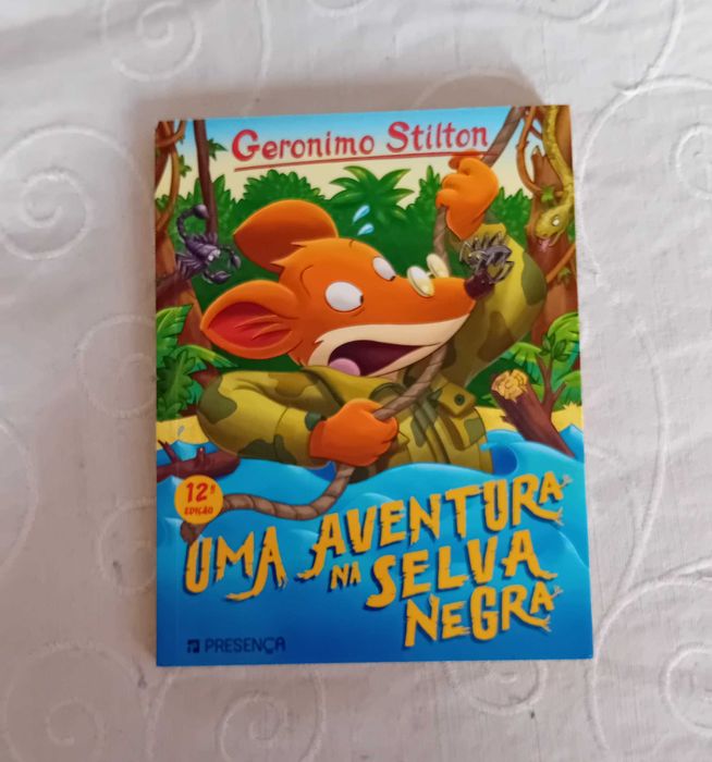 Geronimo Stilton: Uma Aventura na Selva Negra" - Nº 4