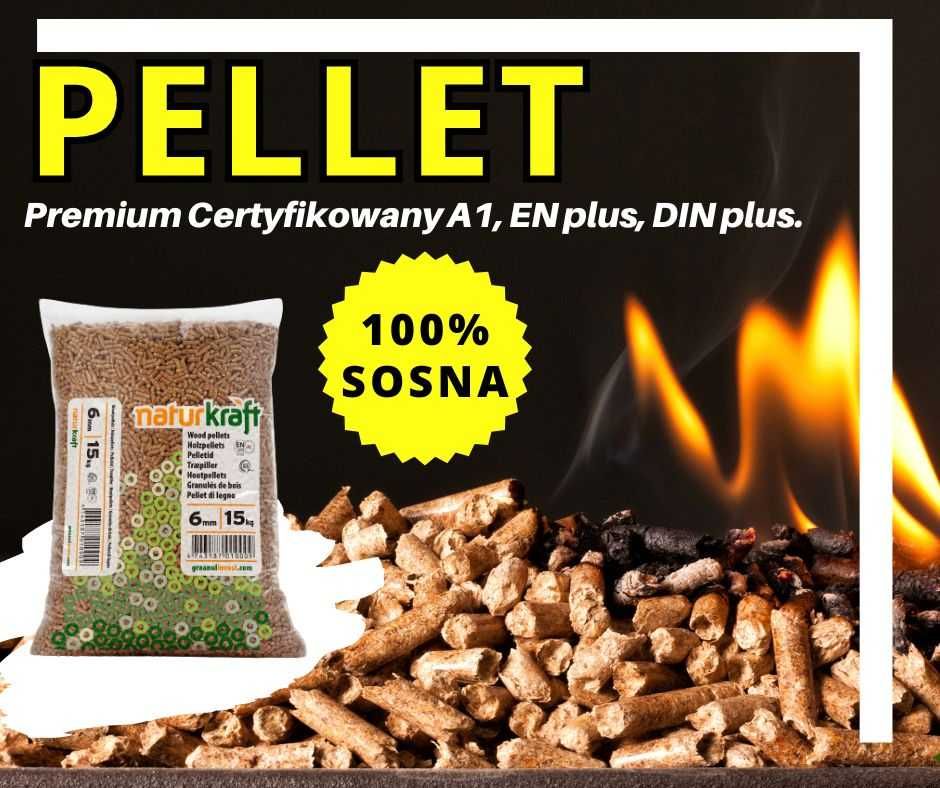 Pellet Naturkraft Pelet Certyfikowany A1 EN plus DIN plus