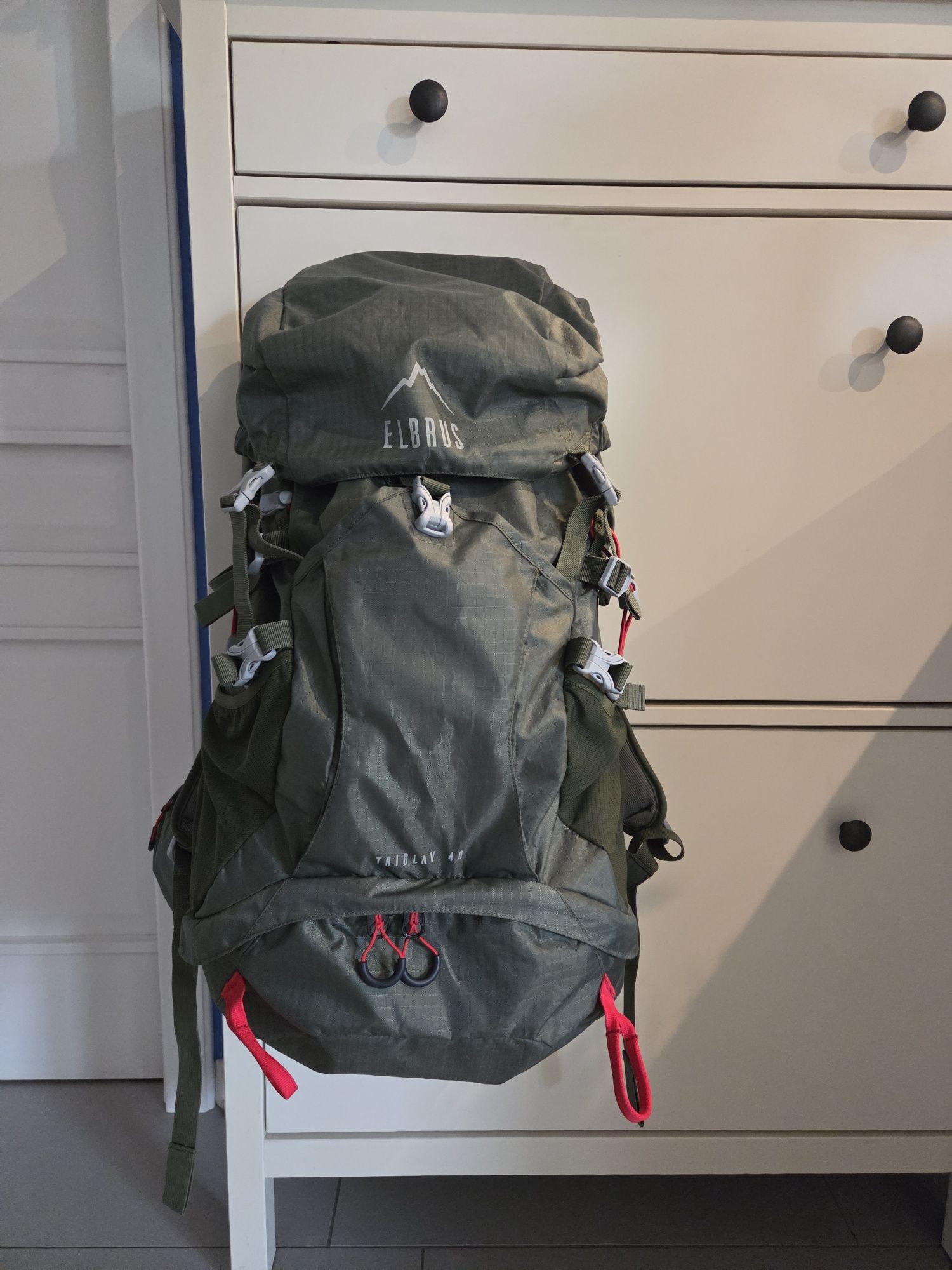 Plecak górski Elbrus Triglav 40 khaki