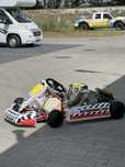 Gokart Birel silnik Rotax  przygotowany do zawodów