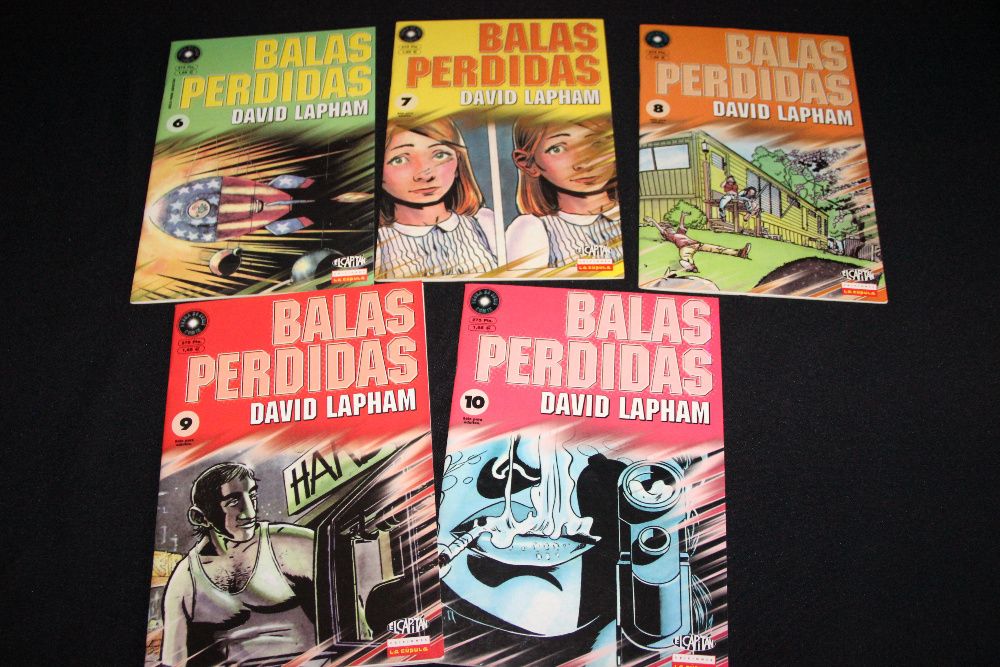 Banda desenhada - Balas Perdidas - 5 volumes