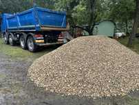 Żwir płukany ,drenażowy, do oczyszczalni itp. (8-32mm) Transport 1-28t