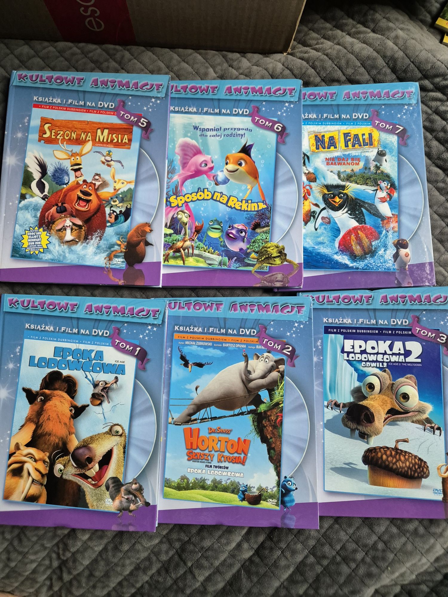 Kultowe animacje DVD dla dzieci