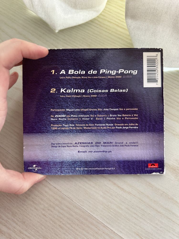 CD Single Zoom: A Bola de Ping Pong