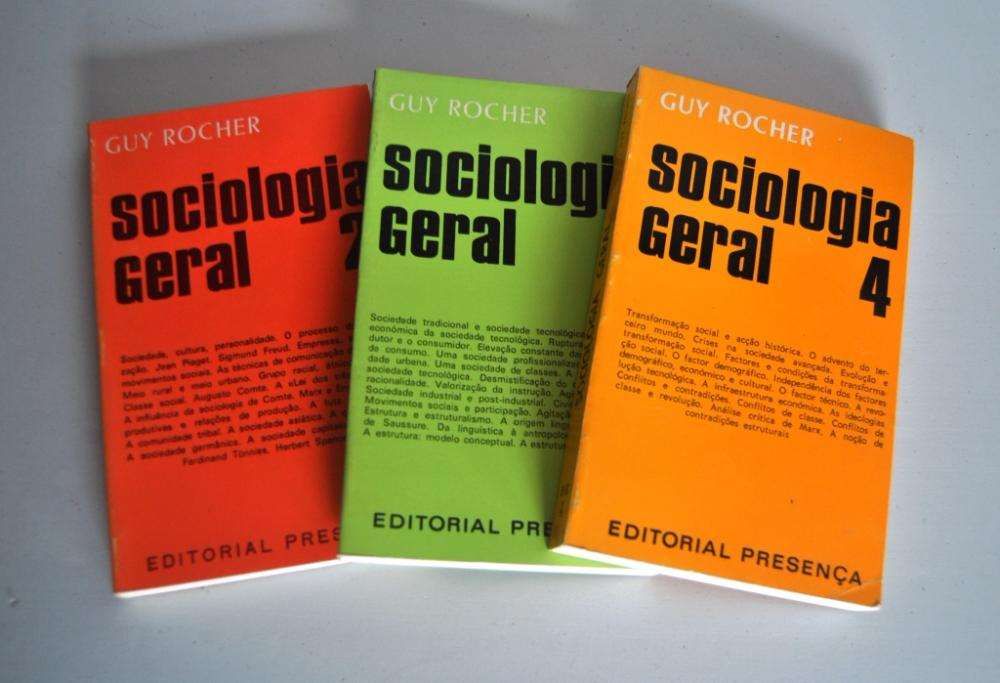 Sociologia Geral - volumes 2, 3, 4