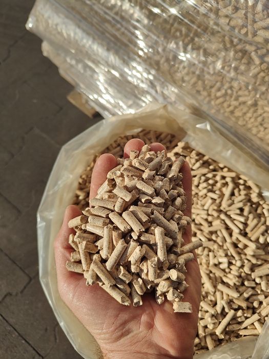 Pellet Bukowy jasny A1 polski Dostawa gratis