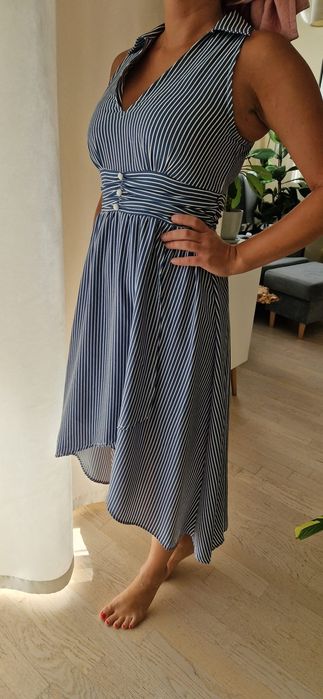 Sukienka letnia asymetryczna