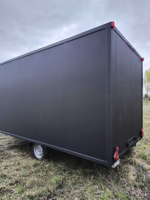 - PRZYCZEPA EVENTOWA - 4x2,3m - NOWA - wystawowa - SHOWROOM -