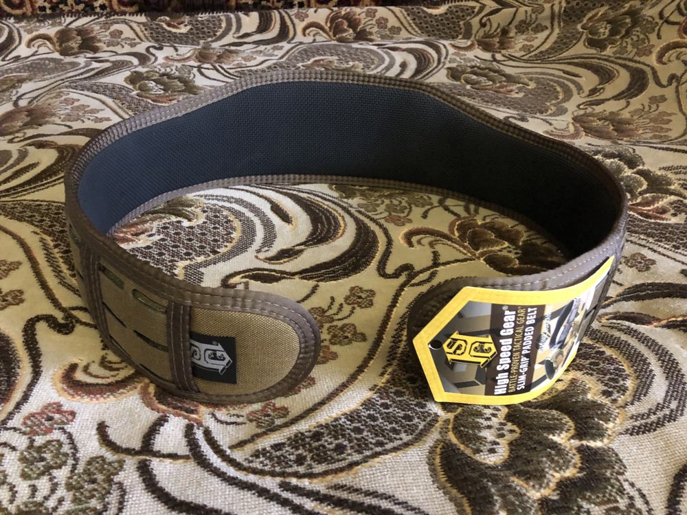 Тактичний ремінь High Speed Gear Laser Slim Grip Padded Belt