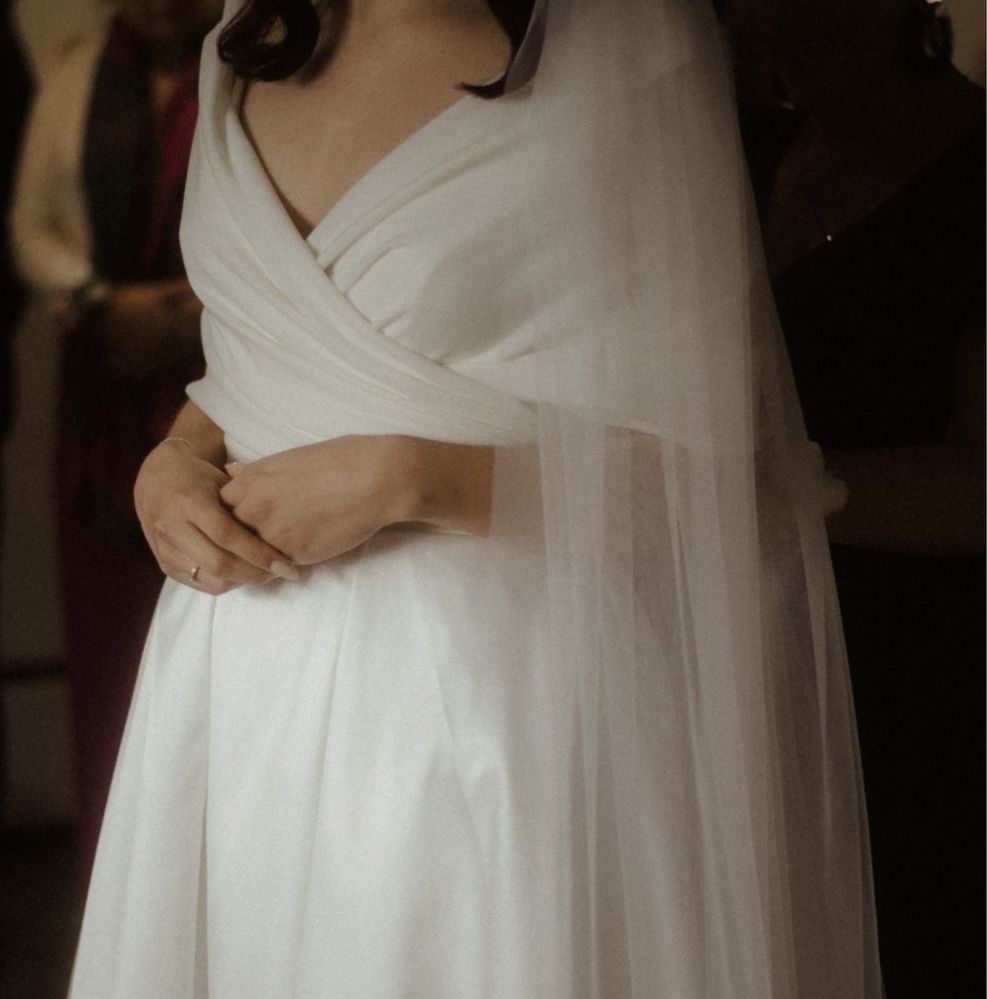 Suknia ślubna Anne-Mariee Raine mikado