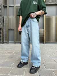 Чоловічі широкі джинси баггі