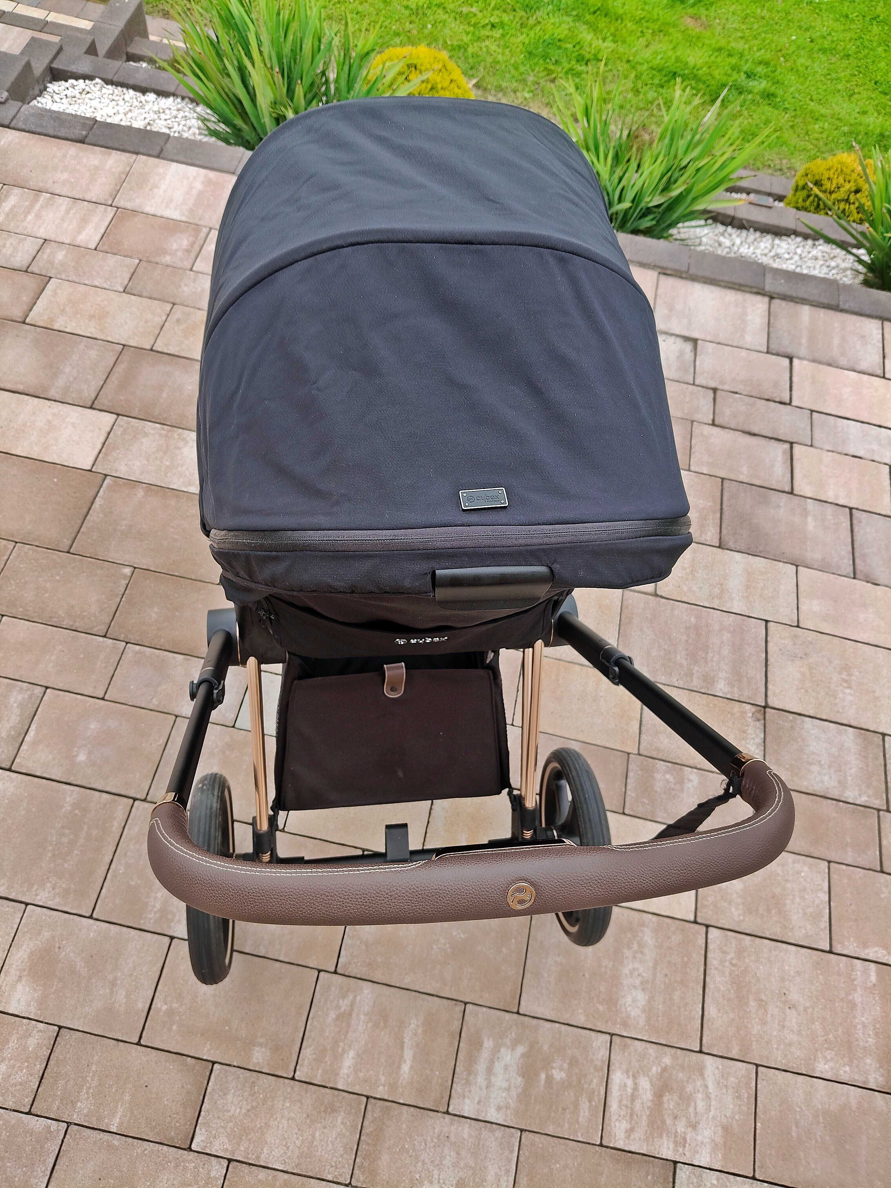Cybex Priam  Spacerówka  Rose Gold ! Stan BDB !