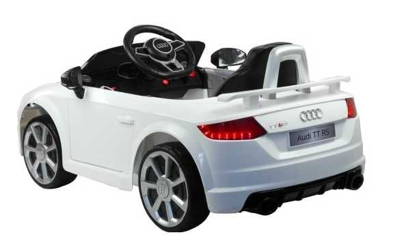 Autko na akumulator AUDI TT RS Pilot Skóra USB Samochód dla dziecka