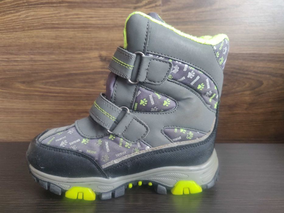 Ортопедичные ботинки р. 28 , стелька 18-18,5 см. серые