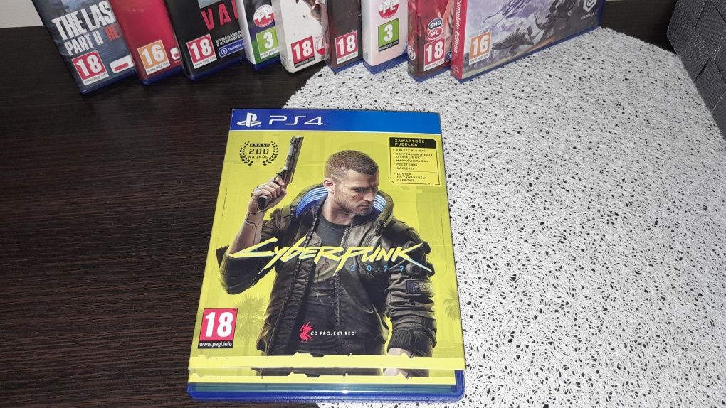 Gry na ps4 Cyber Punk 2077