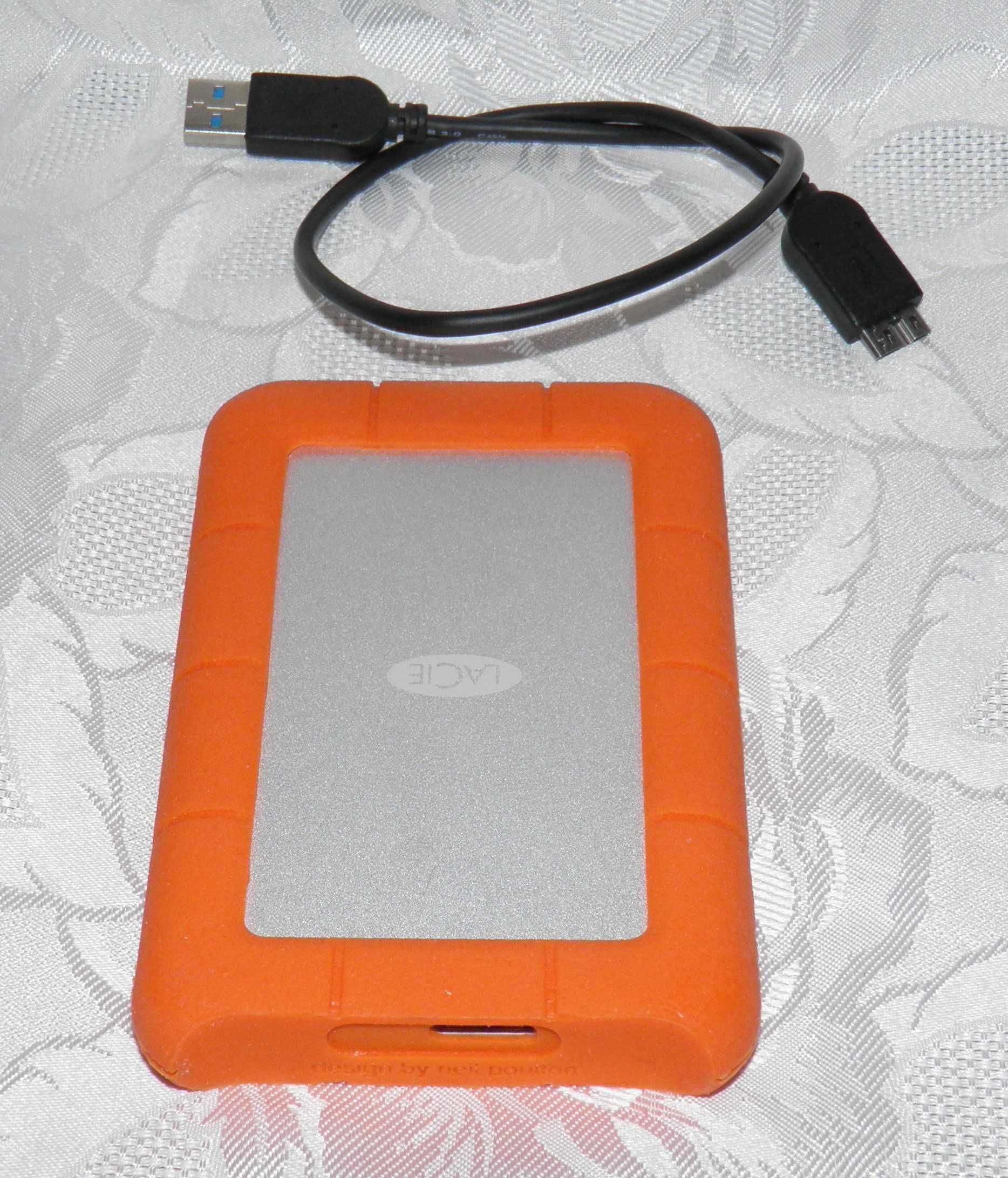 Зовнішній жорсткий диск 2.5 USB 3.0  LaCie Rugged Mini 2TB