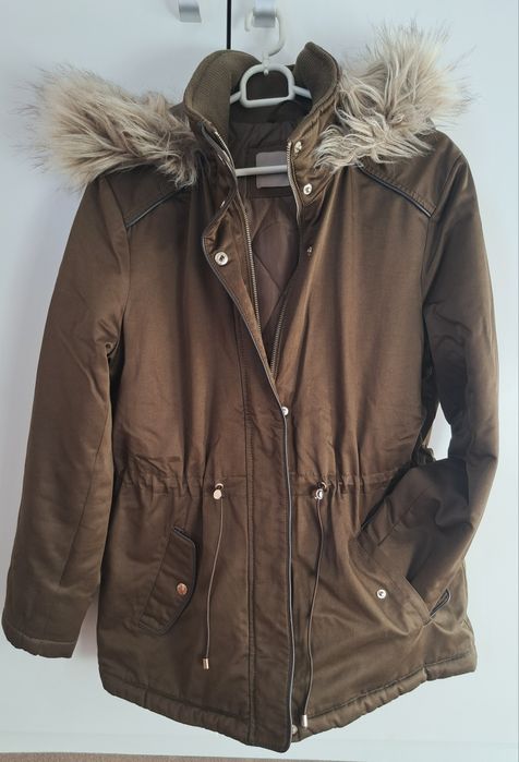 Kurtka parka zimowa rozm 38, mało noszona