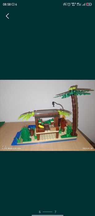 lego. Набір лего безлюдний острів.