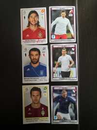 Euro 2012 naklejki Panini 6 szt.