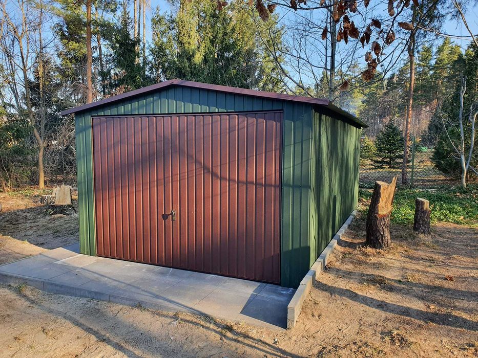 3x5 garaż blaszany blaszak schowek magazynek wiata domek budowa