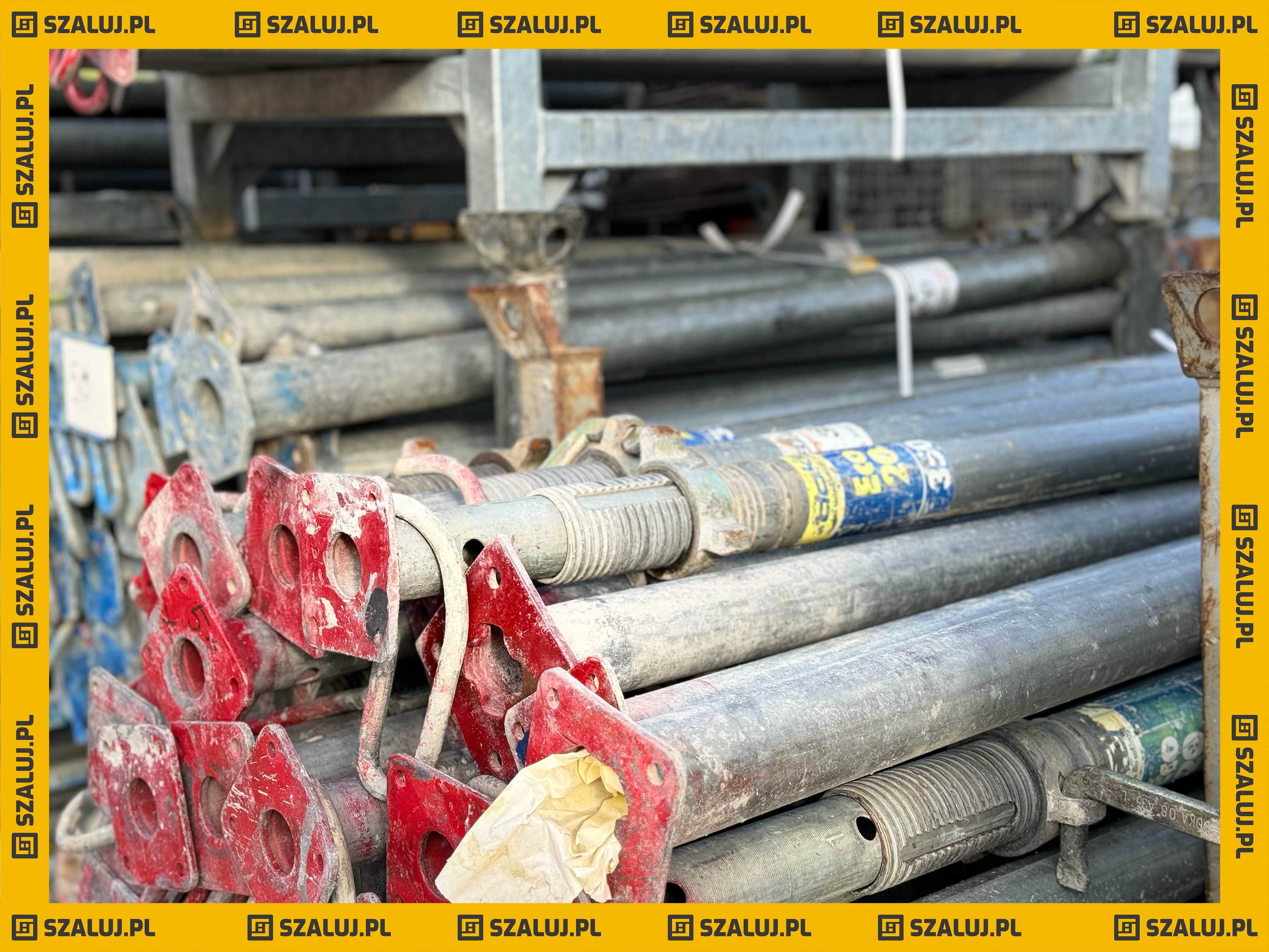 Używana podpora stalowa ocynkowana stepmle budowalne 300cm