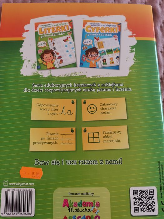 Literki książeczka edukacyjna