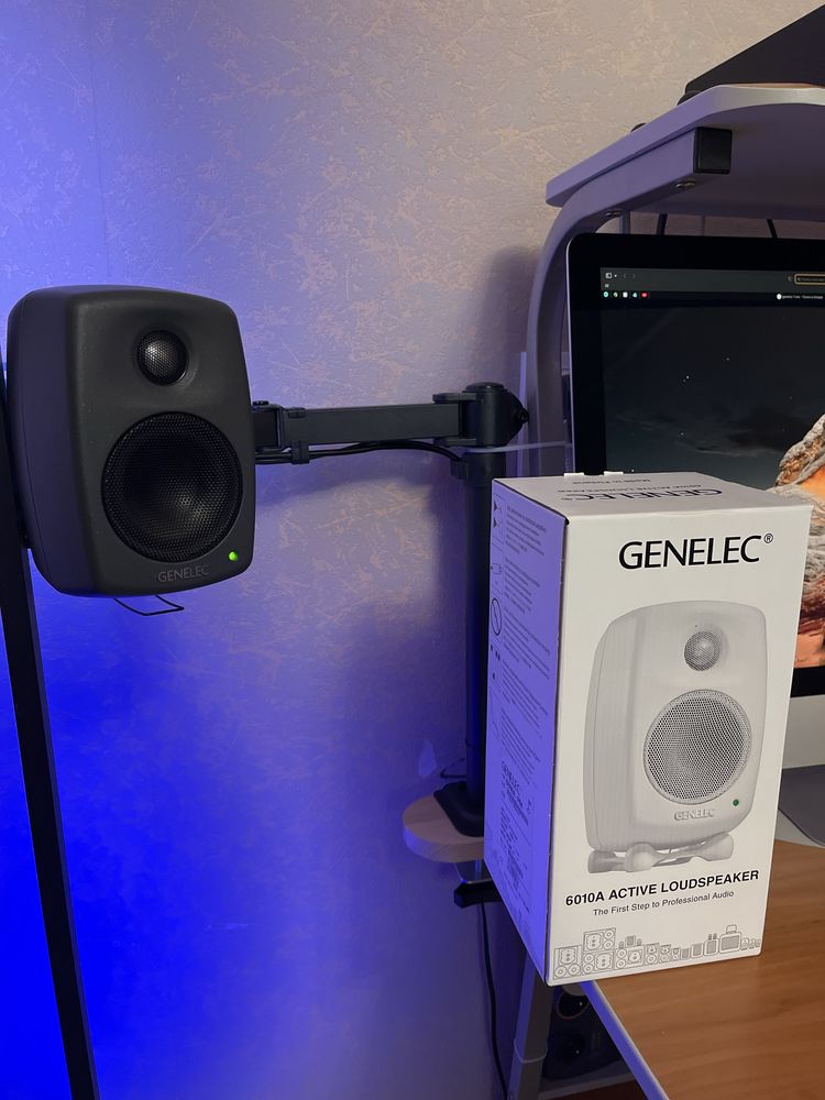 Студийные мониторы Genelec 6010А+ Сабвуфер Genelec F One+Apogee Duet 2