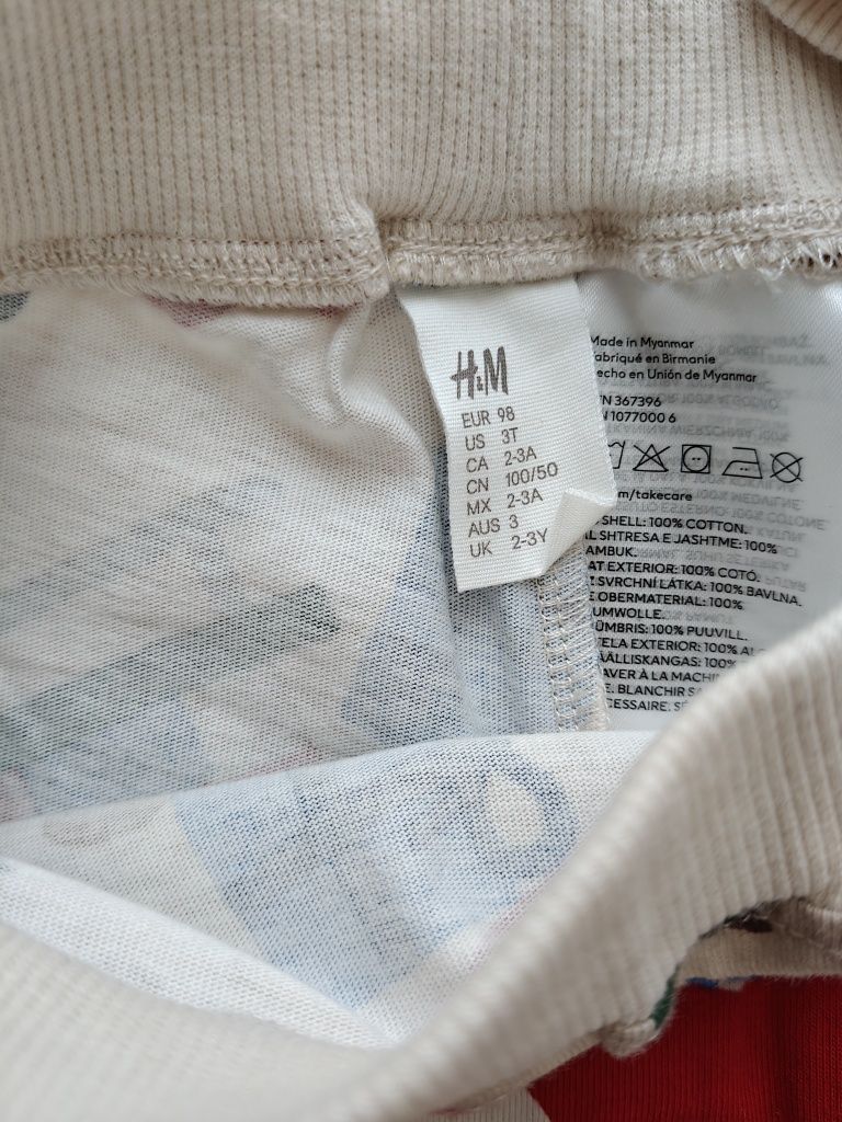 Nowy dres świąteczny H&M 98